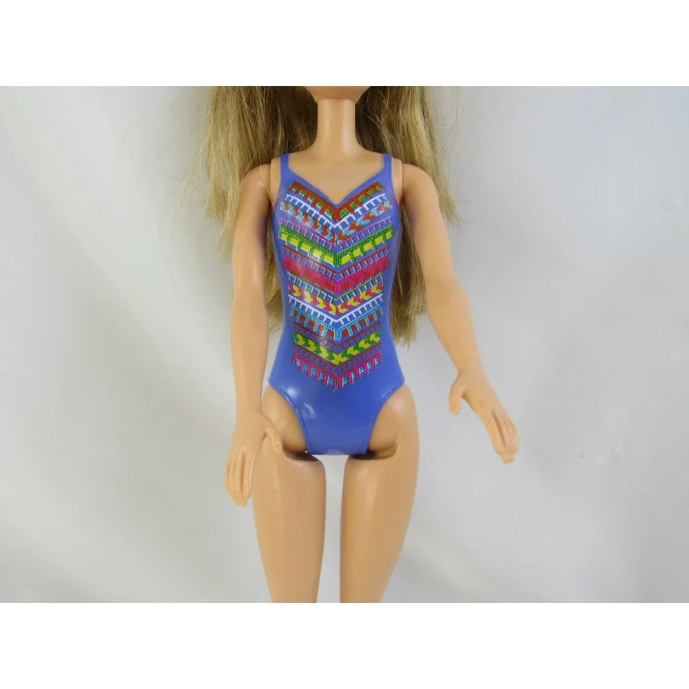 Barbie Horse Blonde Mane & Tail Saddle Bridle Pink Reins‎ Mattel Toy